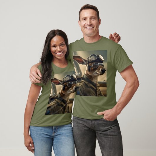 エアウェイズのオーストラリア人のカンガルー王 Tシャツ (ユニセックス)