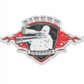 エアガンシューティングシール シール (正面)