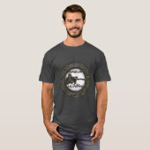 エアガンハンティングロゴフーディー Tシャツ (正面フル)