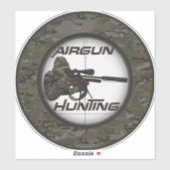 エアガン狩りロゴシール シール (シート)