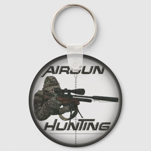 エアガン狩りロゴハット キーホルダー (正面)