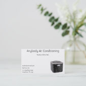 エアコンの名刺 名刺 (スタンド正面)