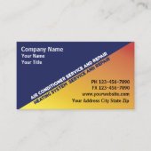 エアコンの名刺 名刺 (正面)