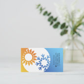 エアコンの名刺 名刺 (スタンド正面)