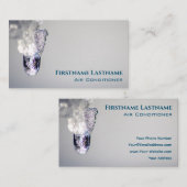 エアコンの専門家の冷却コンプレッサHVAC 名刺 (正面/裏面)