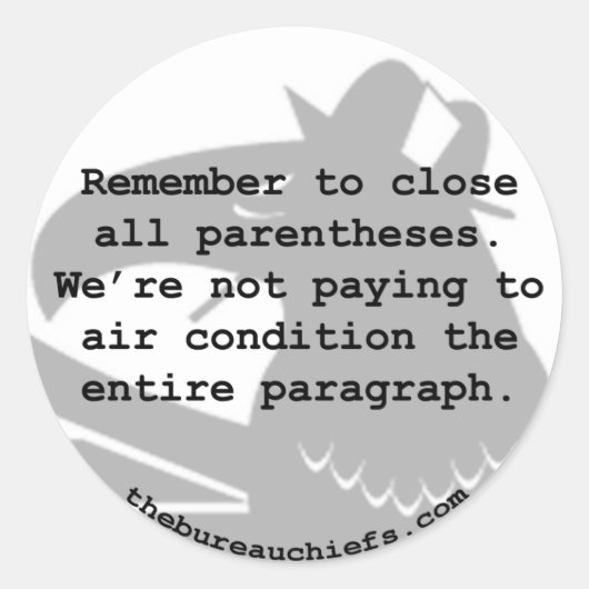 エアコンディションシール ラウンドシール (正面)