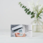 エアコン 名刺 (スタンド正面)