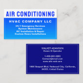 エアコン(AC) 名刺 (正面/裏面)