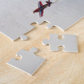 エアショーの固定翼航空機のドッグファイト ジグソーパズル (側面)