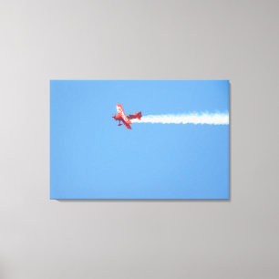 エアショースタント飛行機 キャンバスプリント