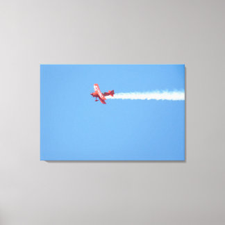 エアショースタント飛行機 キャンバスプリント