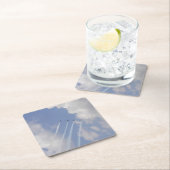 エアショー軍隊ジェット形成 スクエアペーパーコースター (インサイチュ)