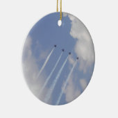 エアショー軍隊ジェット形成 セラミックオーナメント (右)