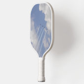 エアショー軍隊ジェット形成 ピックルボールラケット (左)