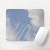 エアショー軍隊ジェット形成 マウスパッド (マウス)
