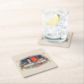 エアショー スクエアペーパーコースター (インサイチュ)