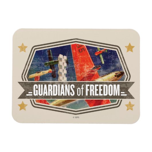 エアショー マグネット (横)