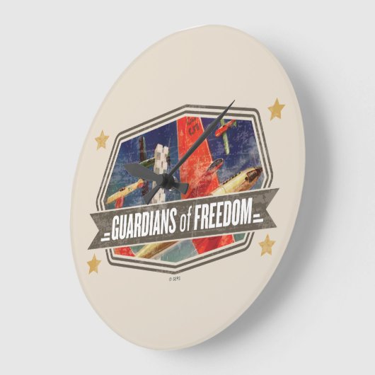 エアショー ラージ壁時計 (傾斜)