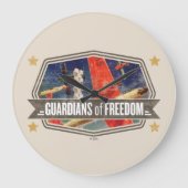 エアショー ラージ壁時計 (正面)