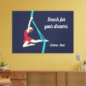 エアシルク キャンバスプリント (インサイチュ (リビング))