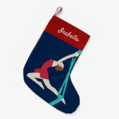 エアシルク スモールクリスマスストッキング (正面 (吊り時))