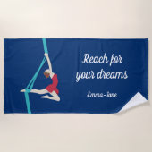 エアシルク ビーチタオル (正面)