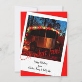 エアストリームベースカンプホリデーカード シーズンカード (正面)