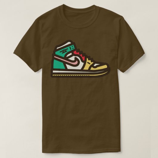 エアスニーカー中毒 Tシャツ (デザイン正面)