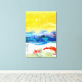 エアスペアレントI キャンバスプリント (インサイチュ (ウッドフロア))