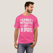 エアスポーツのパラシュートの天窓に簡単に気を取られる Tシャツ (正面フル)