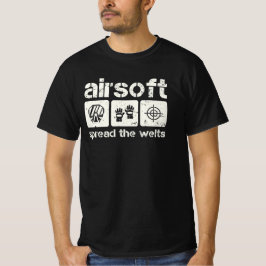 エアソフトが溶接機を広げる Tシャツ