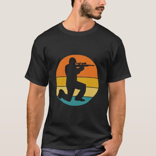エアソフトエおもしろいアソフティング Tシャツ (正面)