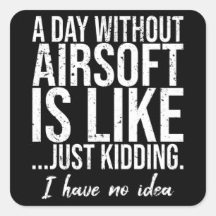 エアソフトスおもしろいポーツギフトアイディア スクエアシール