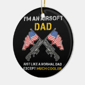エアソフトパパは通常のパパと同様に多くを除く セラミックオーナメント (左)