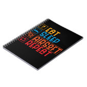 エアソフトプレーおもしろいヤーペイントボールエアソフトチーム ノートブック (左側)