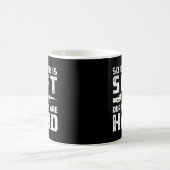 エアソフトボールおもしろい懸命エアーソフトスポーツエアーソフテ コーヒーマグカップ (中央)