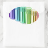 エアゾールカラフルスプレー缶 楕円形シール (バッグ)