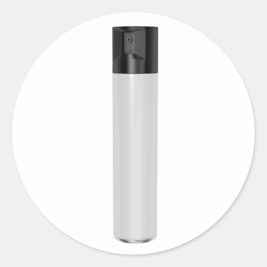 エアゾールスプレー缶 ラウンドシール (正面)