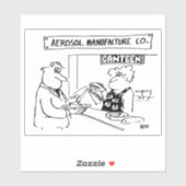 エアゾールメーカー水筒スプレー缶カスタード シール (シート)