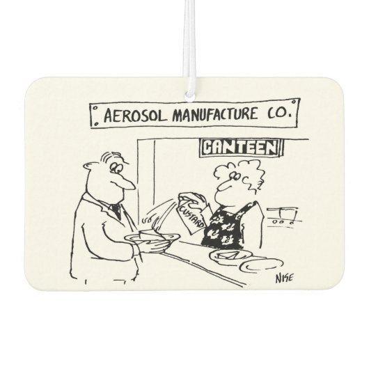 エアゾール製品メーカーがカスタードを使用 カーエアーフレッシュナー (正面)