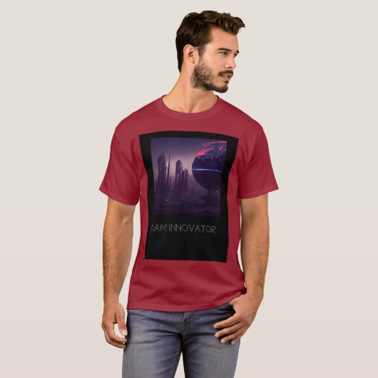 エアタクシーUAM VTOL EVTOL用AAMイノベーター Tシャツ (正面フル)