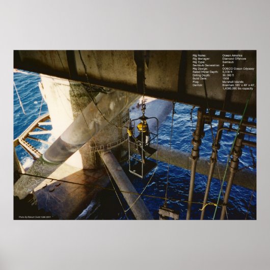 「エアダイブ」プリント ポスター (正面)