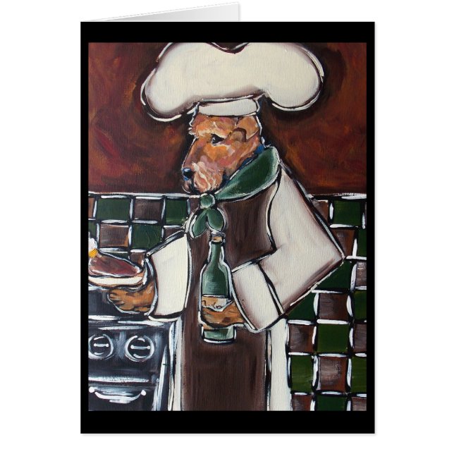 エアデイル・テリアのシェフ (正面)