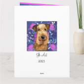 エアデイル・テリア カード (裏面)