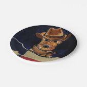 エアデイル・テリア ペーパープレート (アングル)