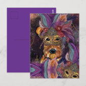 エアデイル・テリア ポストカード (正面/裏面)