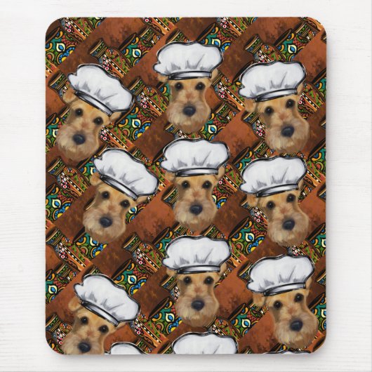 エアデイル・テリア マウスパッド (正面)