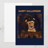 エアデイル・テリア 招待状 (正面/裏面)