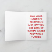 エアデールクリスマスカード シーズンカード (内部)