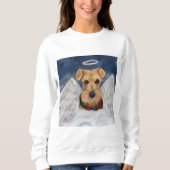 エアデールテリアエンジェル スウェットシャツ (正面)